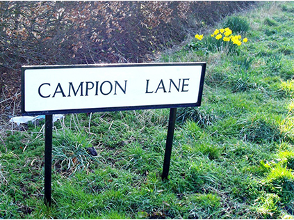 Street Nameplate Image
